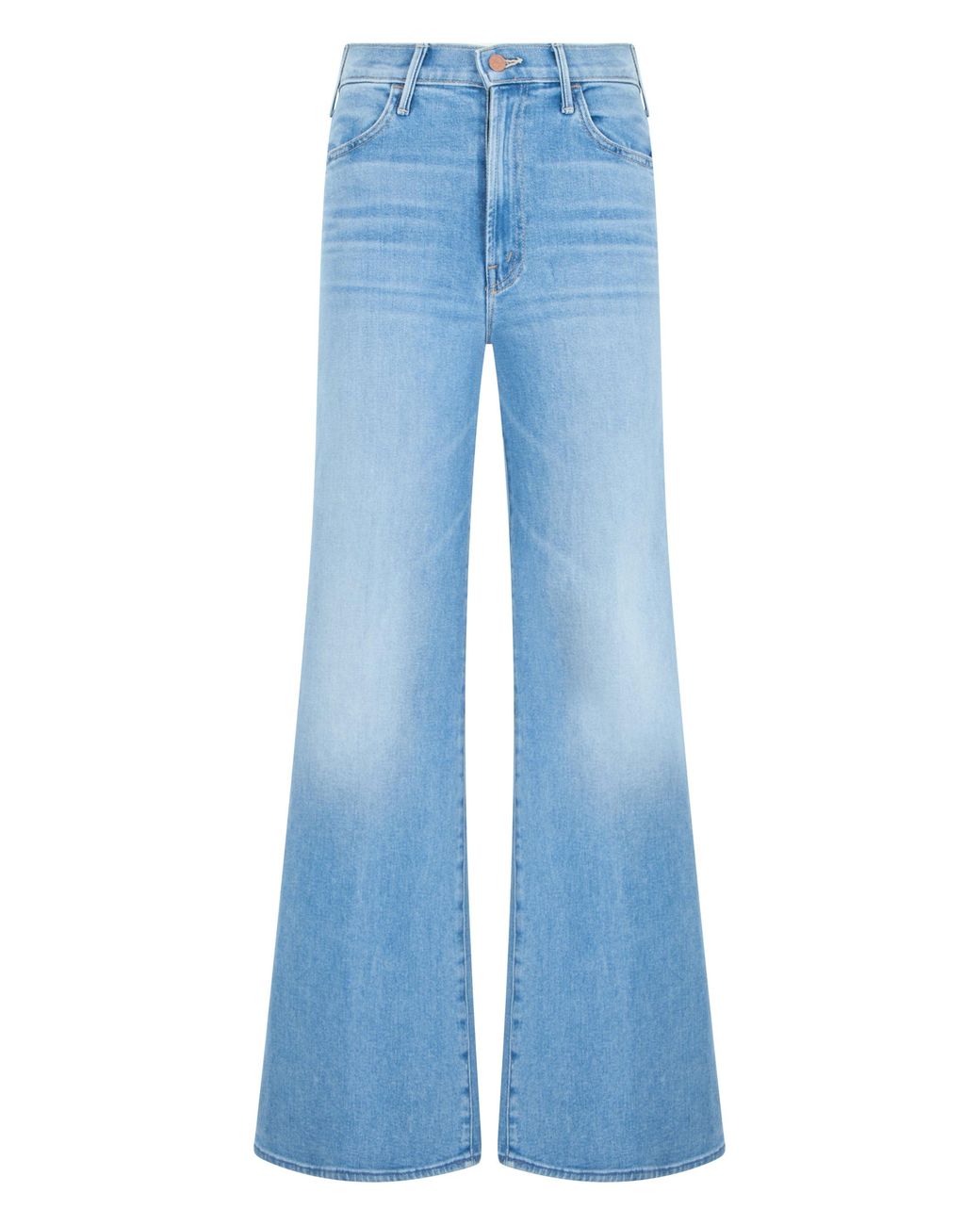 Mother Blue Flared Jeans