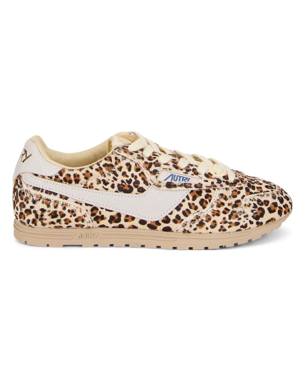 Sneakers leopardate di Autry in Multicolor