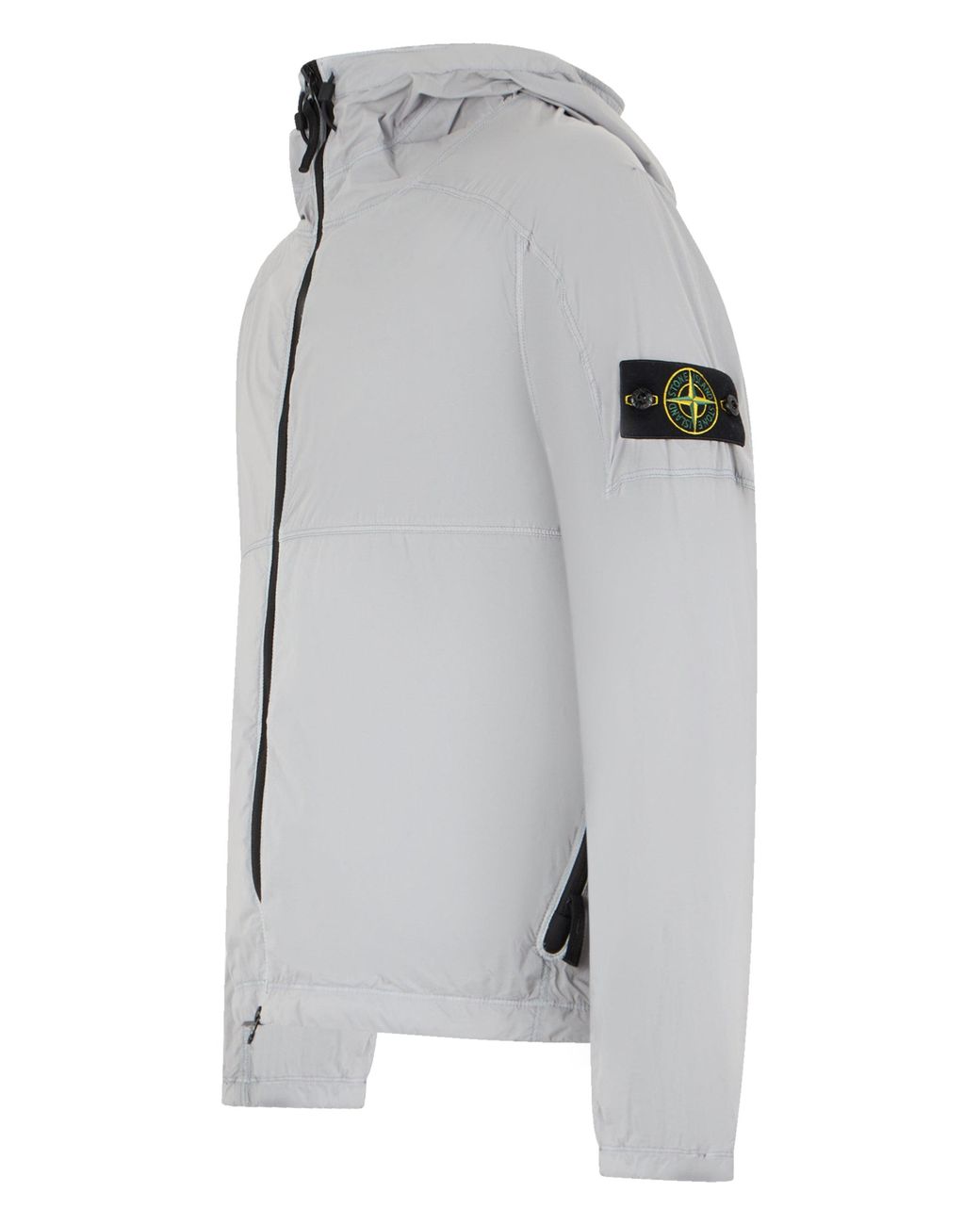 Stone Island Gray Windbreaker for men