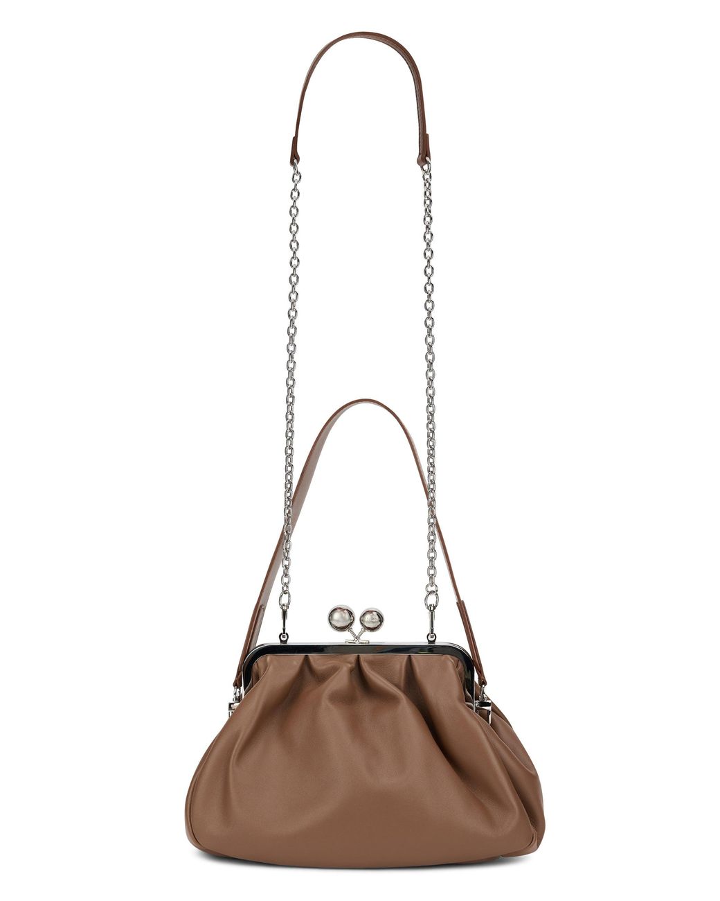 Weekend by Maxmara Brown Handbag Pasticcino Bag Medium