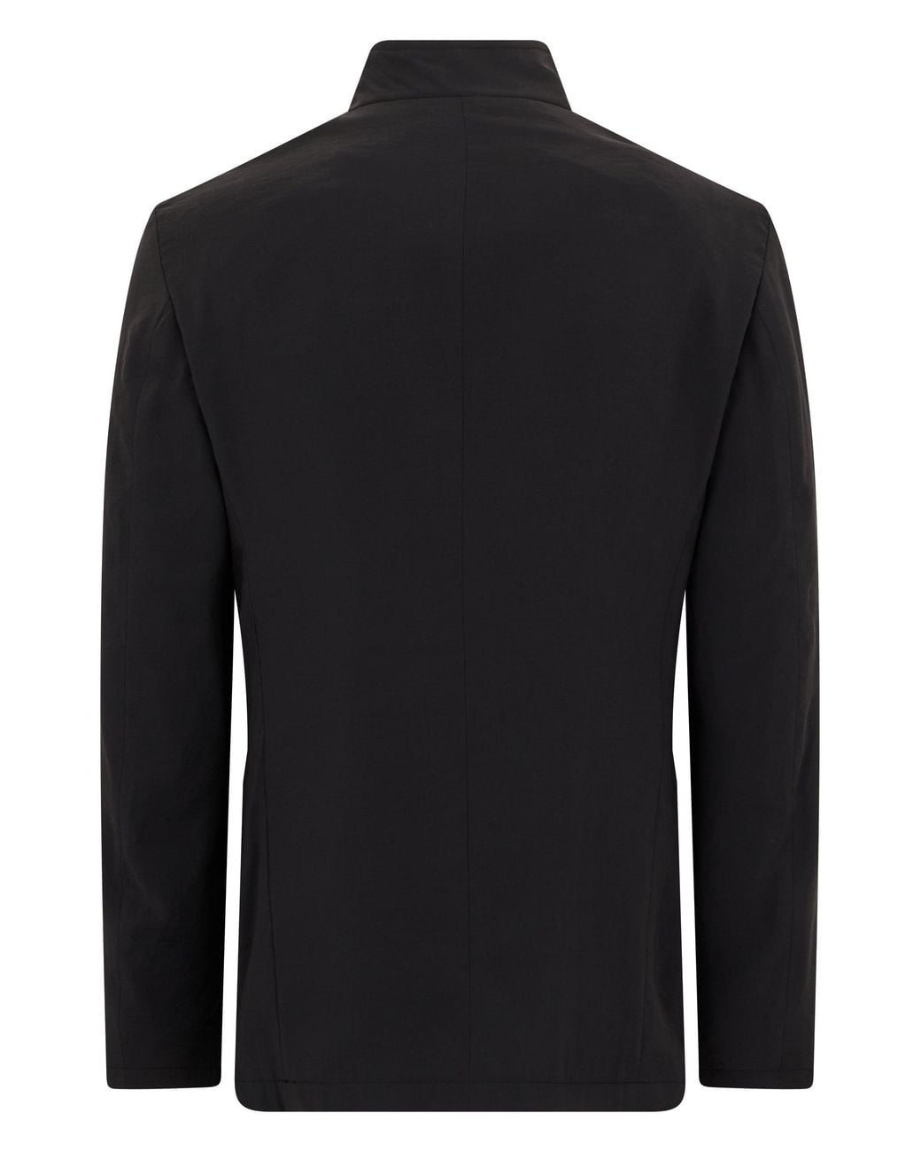 Emporio Armani Black Single-Breasted Jacket for men