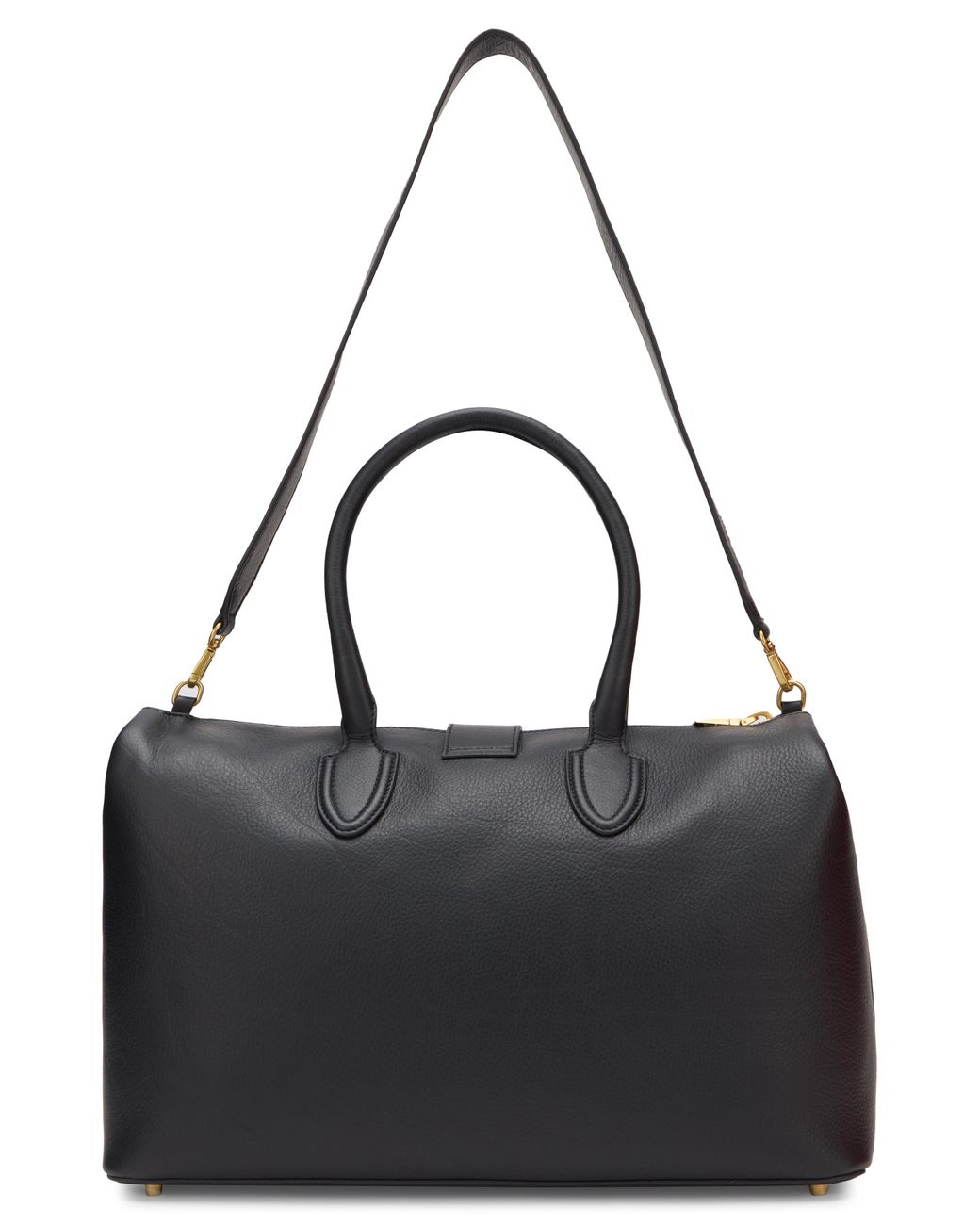 Borsa a spalla in pelle di Schell in Black