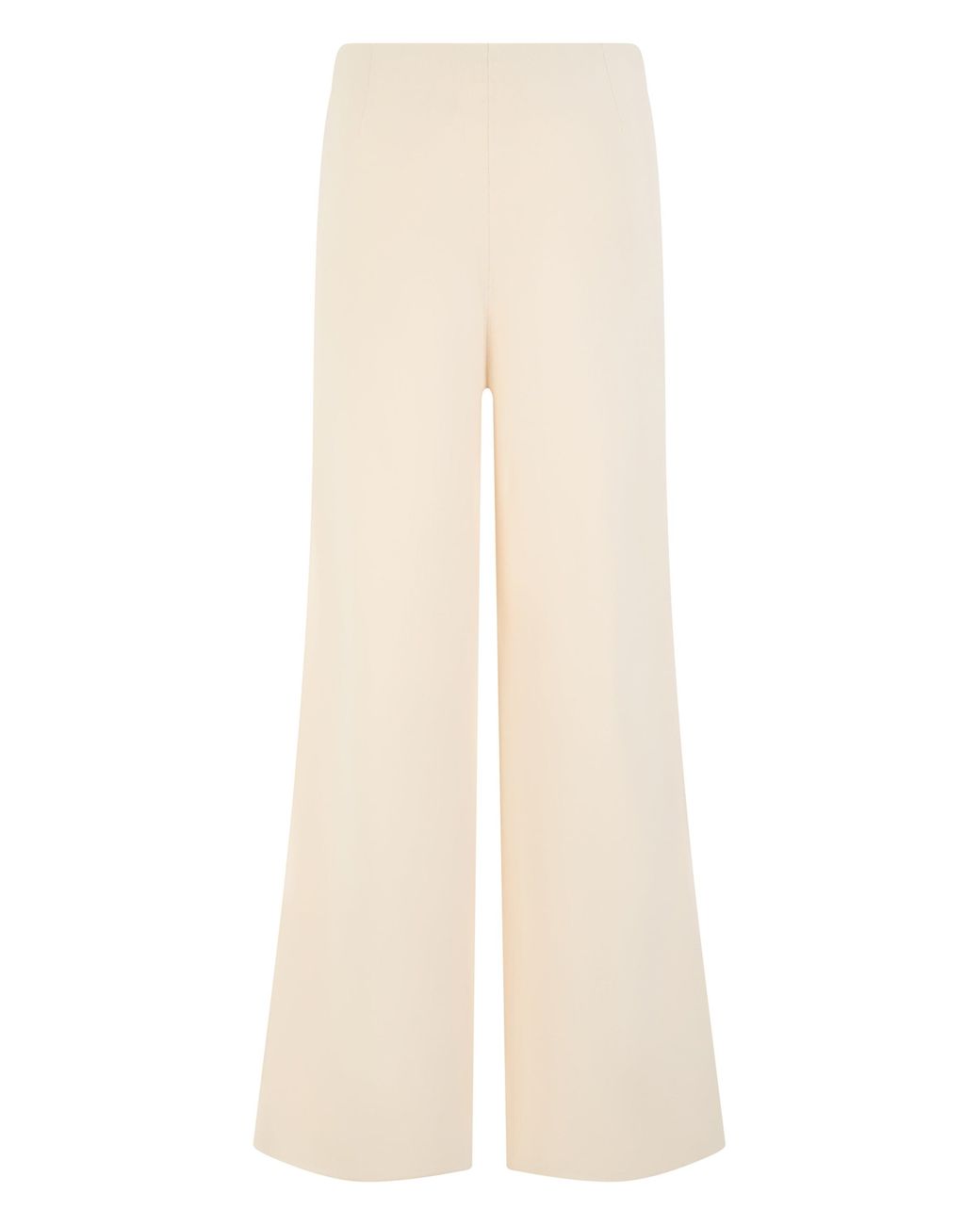 Max Mara White Palazzo Pants