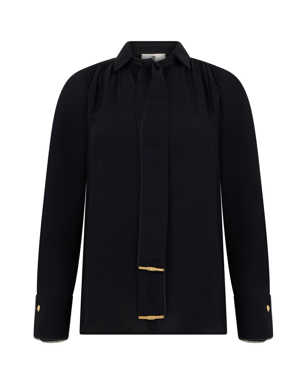 Elisabetta Franchi Blue Blouse Viscose, Blouses
