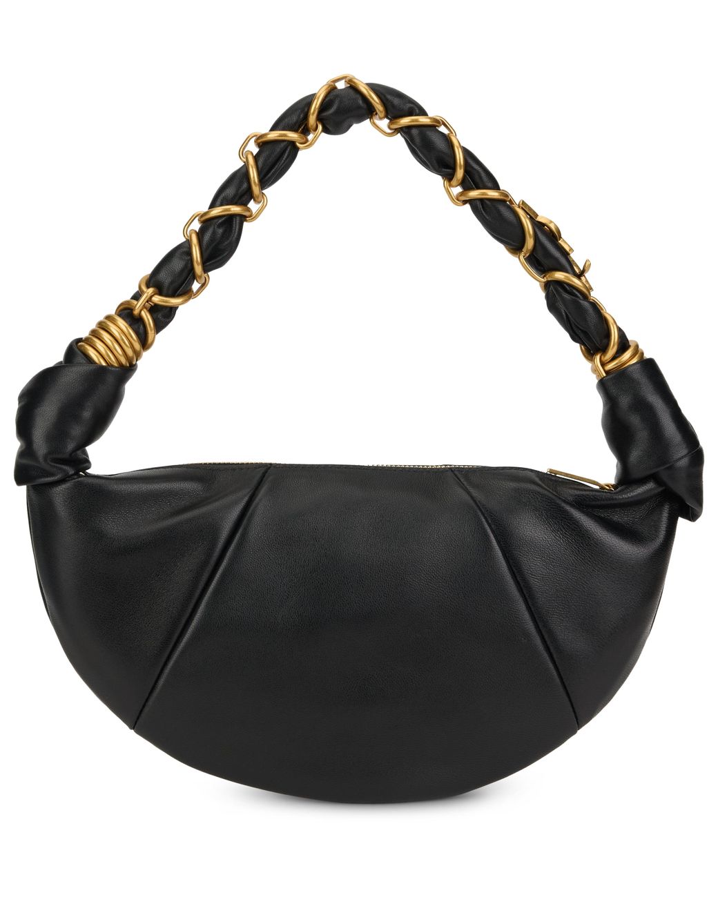 Saint Laurent Black Hobo Bag Mini Amalia