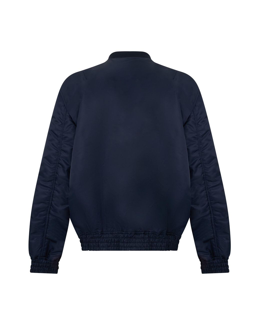 Valentino Garavani Blue Nylon Bomber Vgold for men