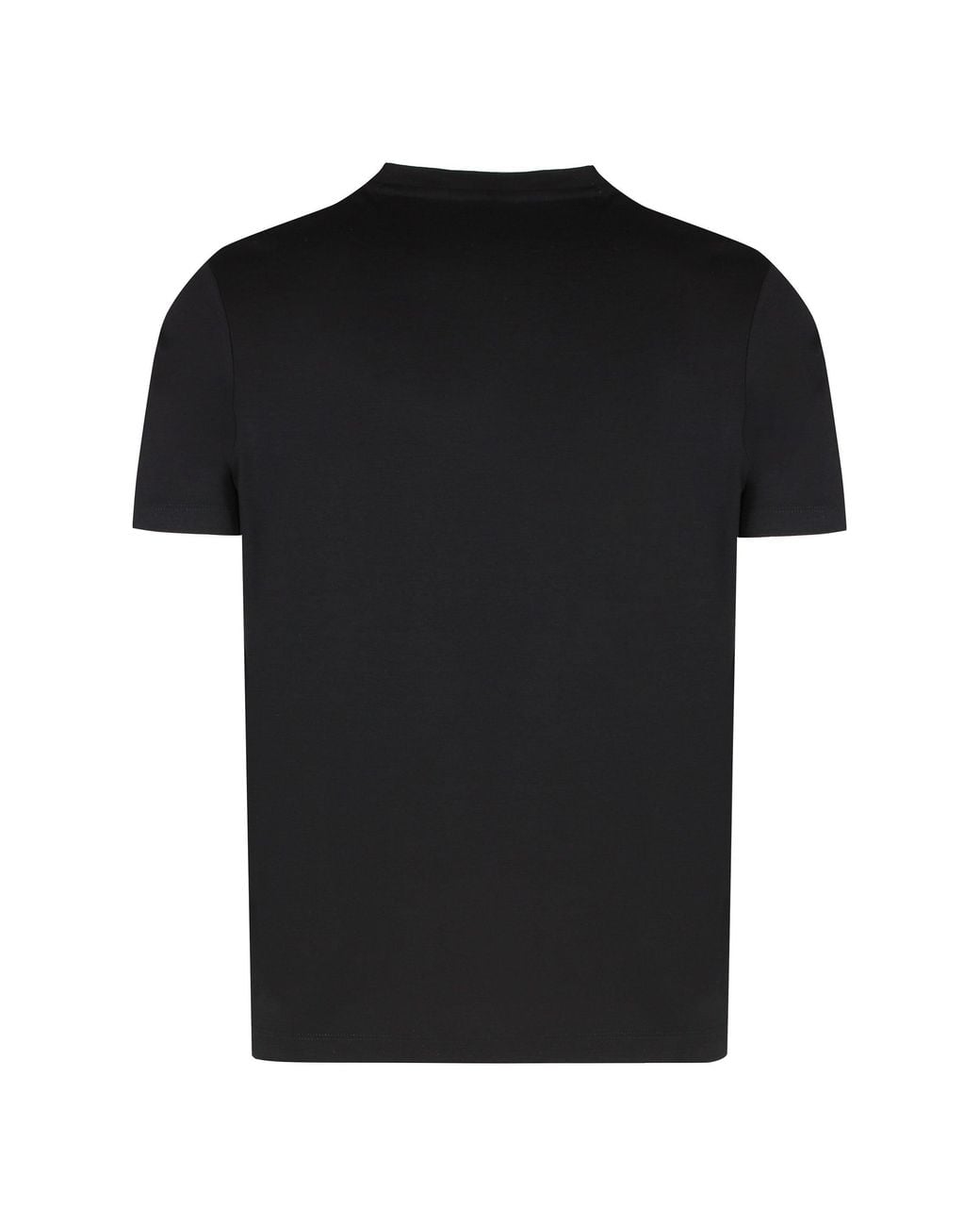 Paul & Shark Black Crew Neck T-Shirt for men