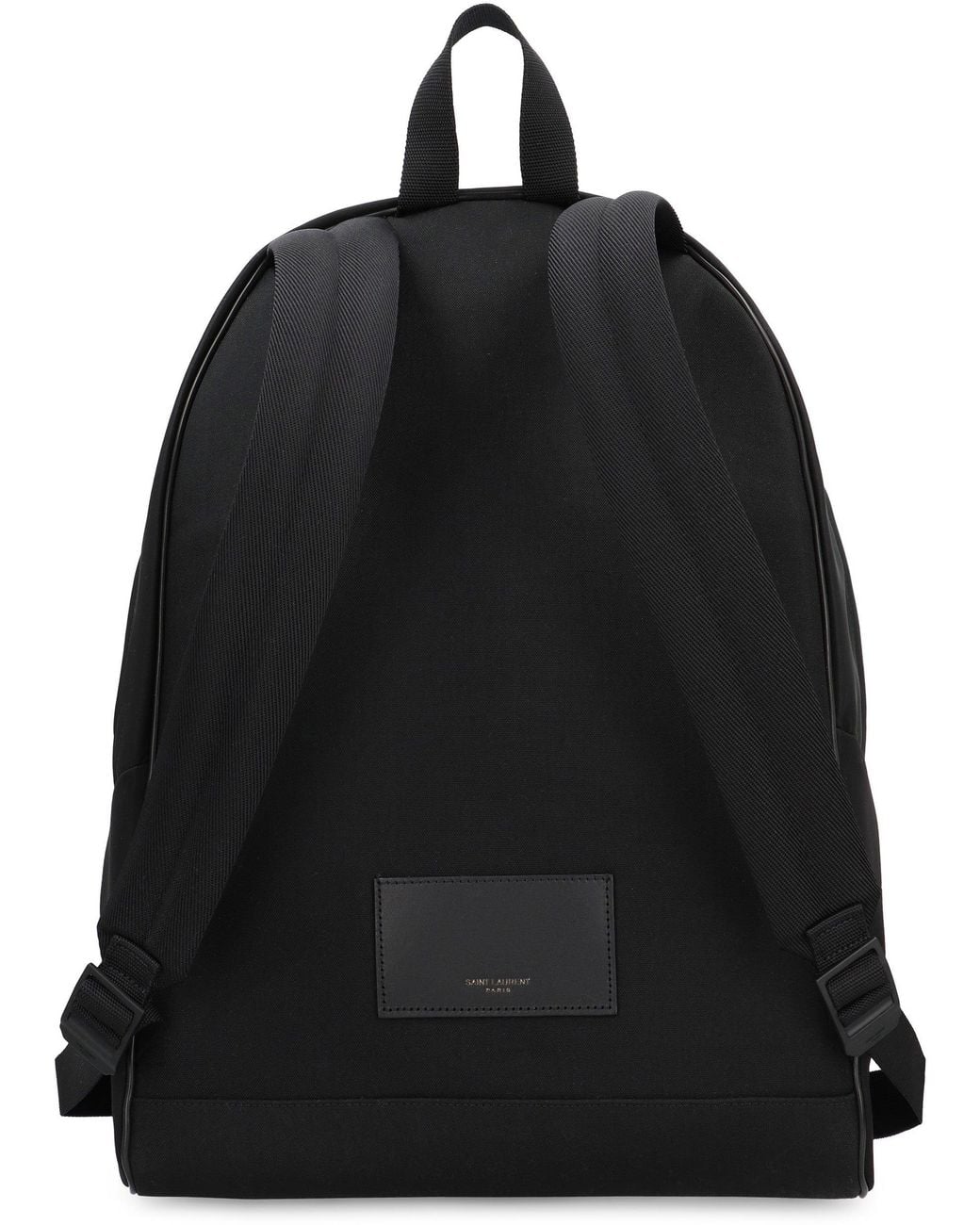 Saint Laurent Black City Nylon Backpack for men