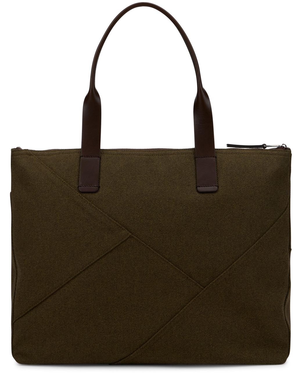Dolce & Gabbana Brown Dolce & Gabbana Adamo Shopping Bag With Patchwork for men