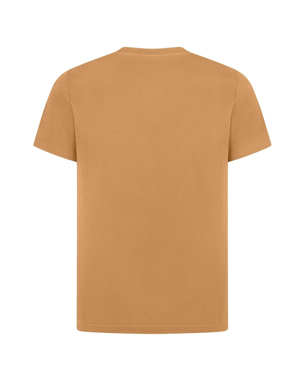 Aspesi Natural Logo-Printed Round Neck T-Shirt for men