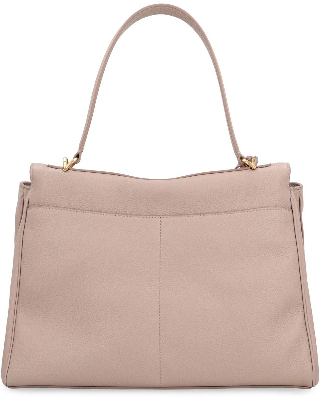 Balenciaga Pink Rodeo Media Leather Bag