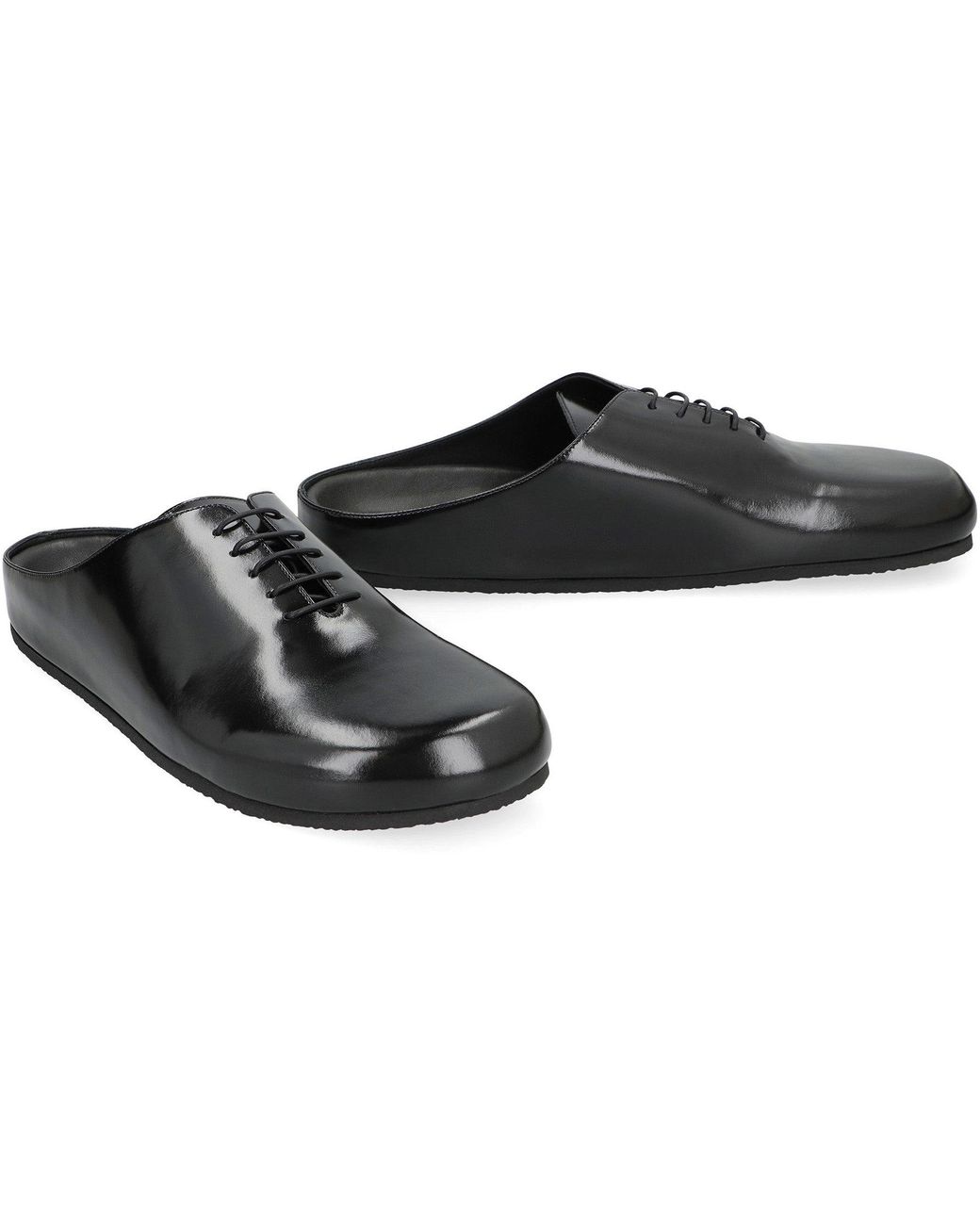Jacquemus Black Mules Derby Shoes for men