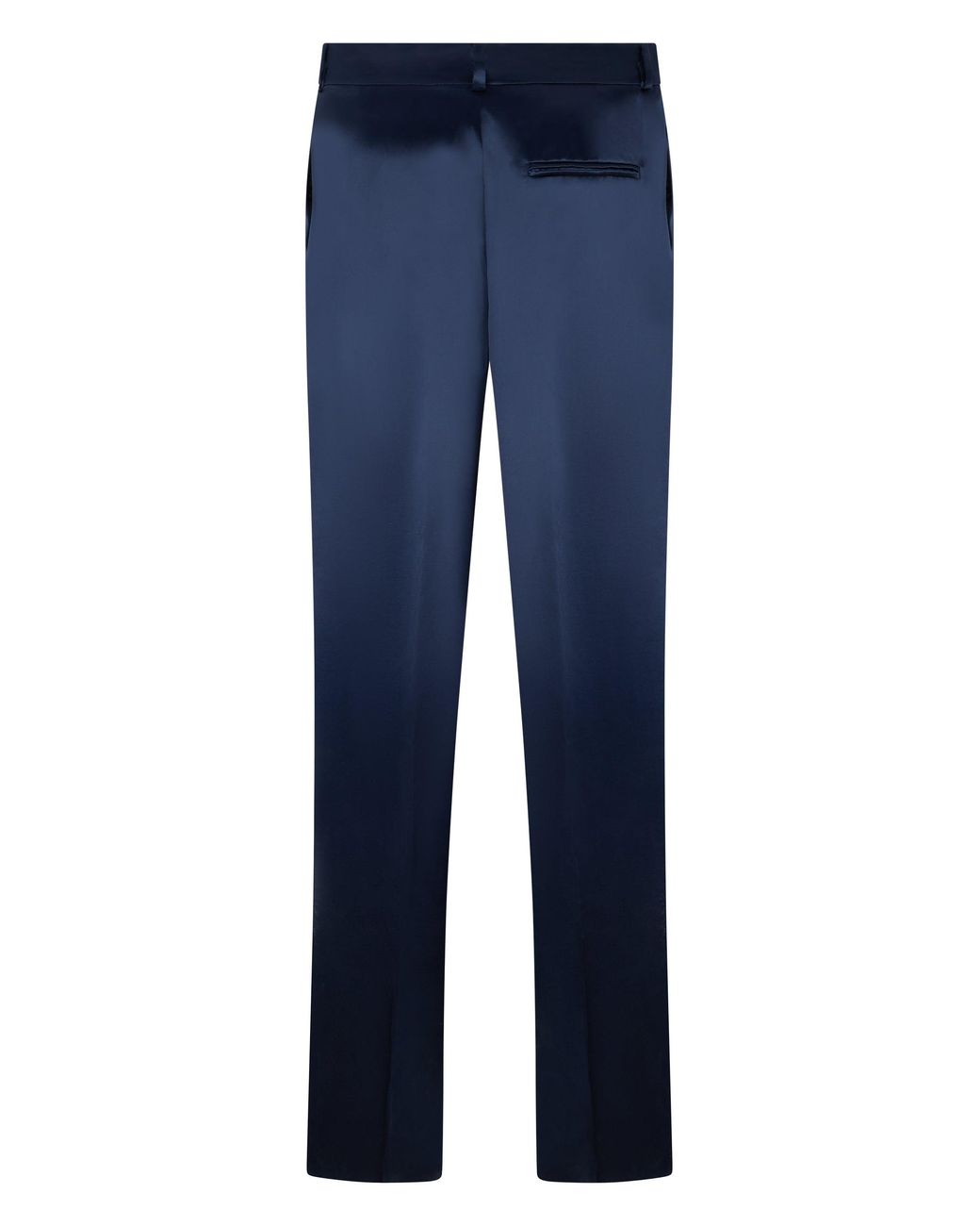 Alberta Ferretti Blue Straight Pants