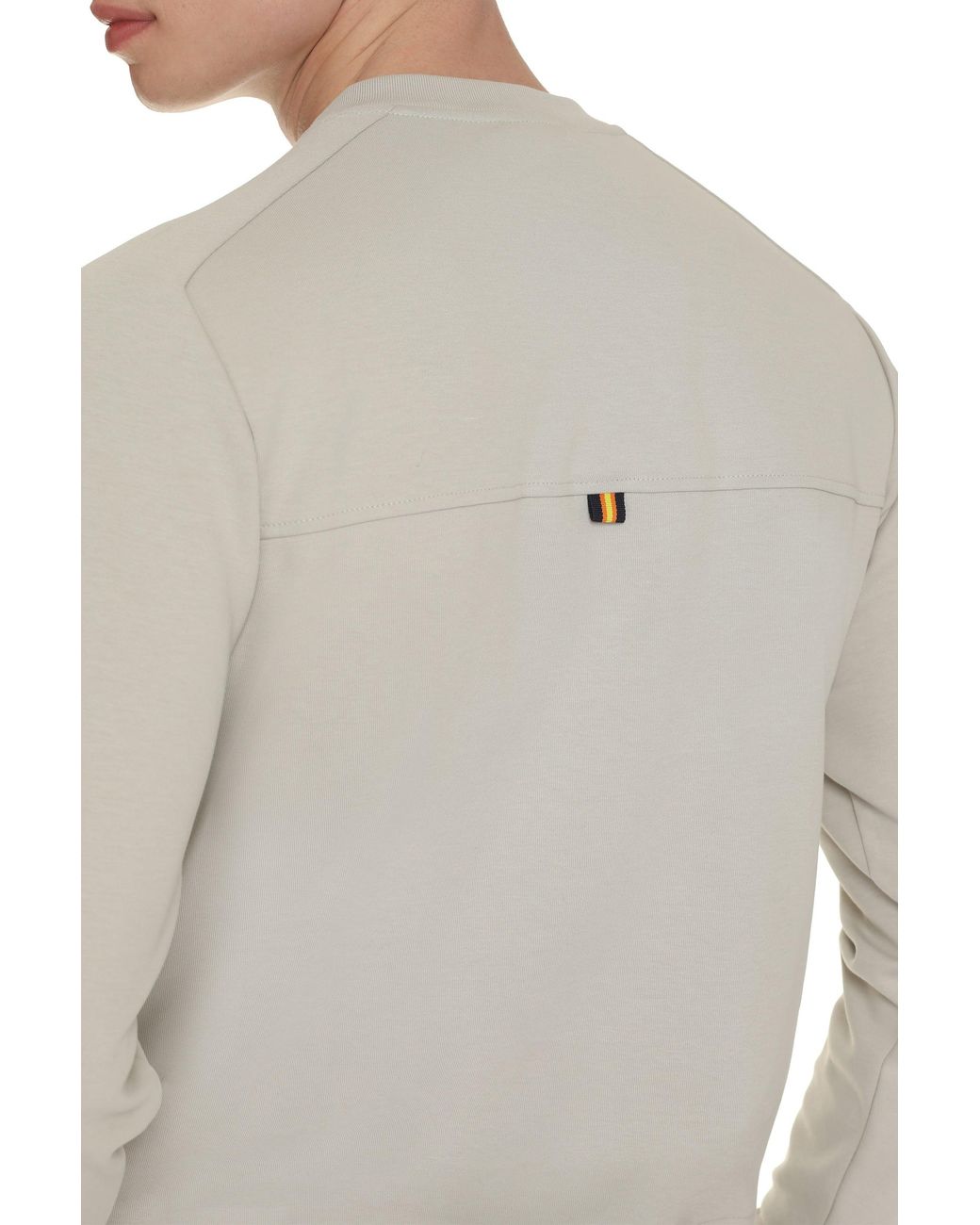 K-Way Gray Medine Logo Sweatshirt for men