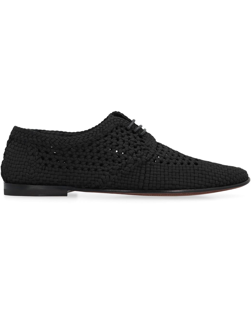 Stringate modello Derby di Dolce & Gabbana in Black da Uomo