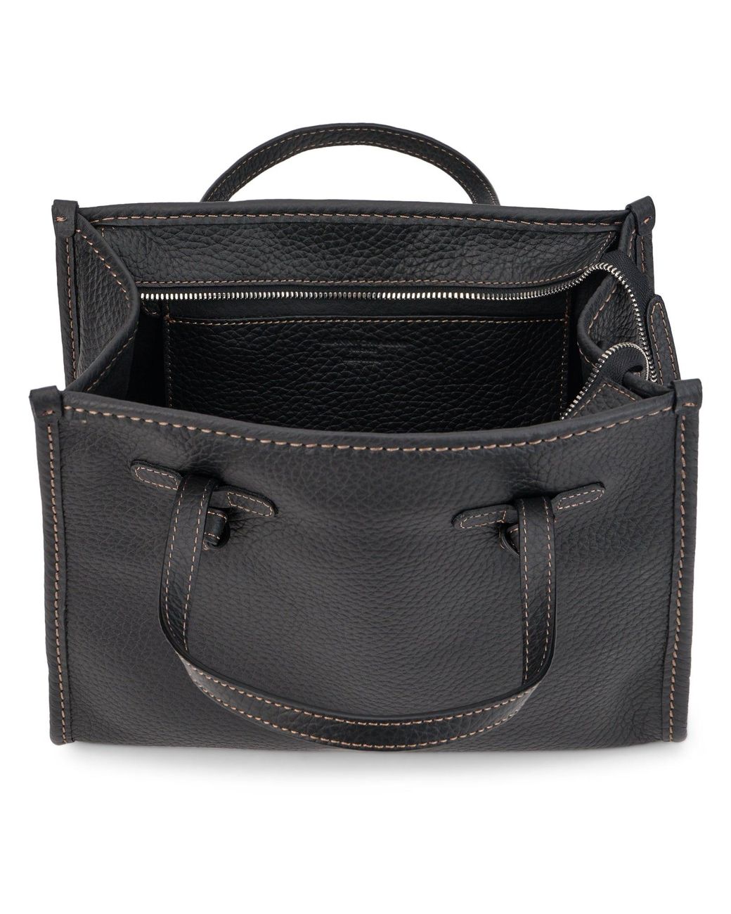 Gianni Chiarini Black Tote Bag With Shoulder Strap