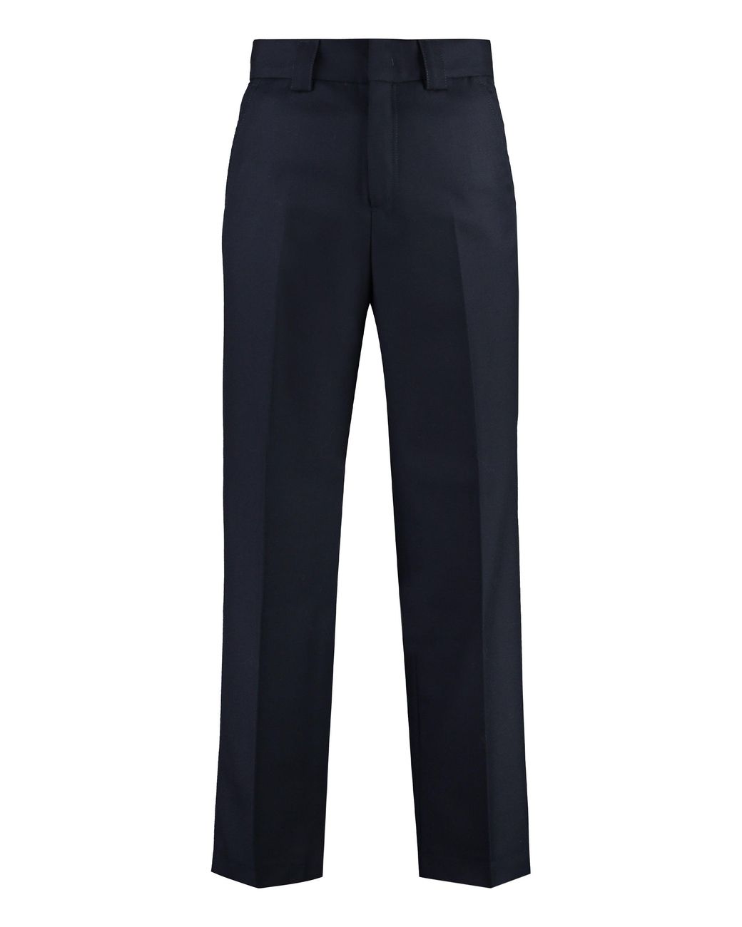 PT01 Blue Virgin Wool Trousers for men
