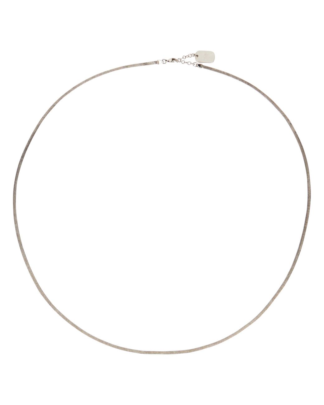 Saint Laurent Metallic Short Chain for men