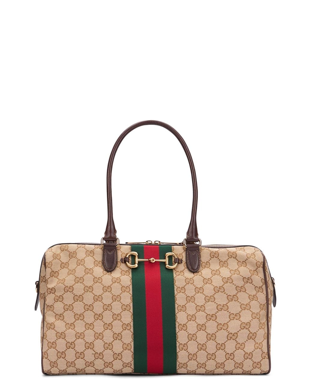 Gucci Natural Handbag Large Fabric Bag