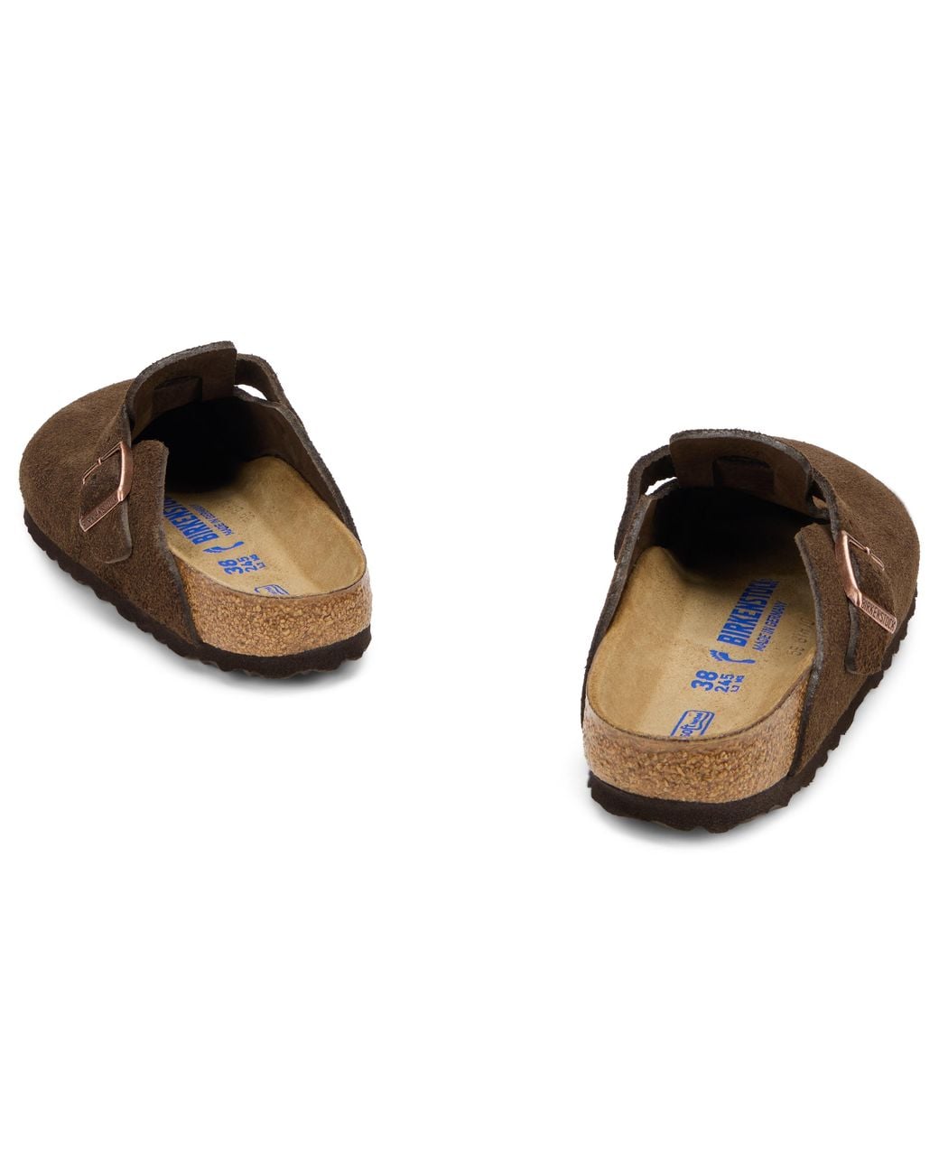 Birkenstock Brown Boston Slippers