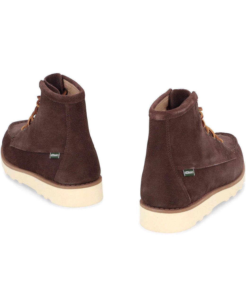 Sebago Brown Stivaletto Tala Mid Suede for men