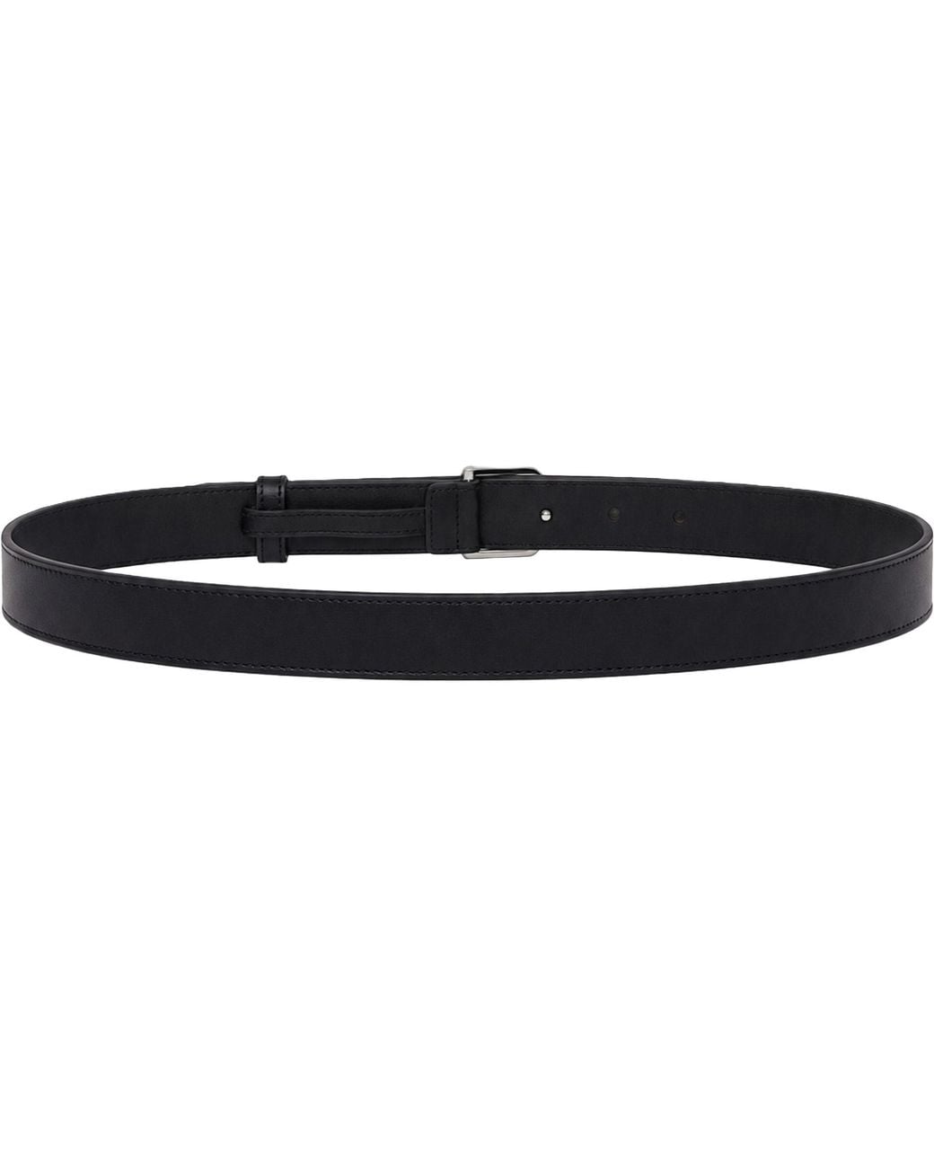 Gucci Black Leather Belt