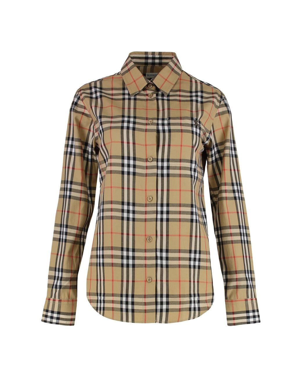 Burberry Multicolor Shirt With Slim Fit