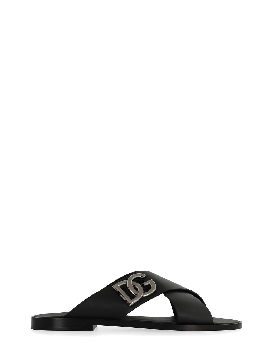 Dolce & Gabbana Black Sandals for men