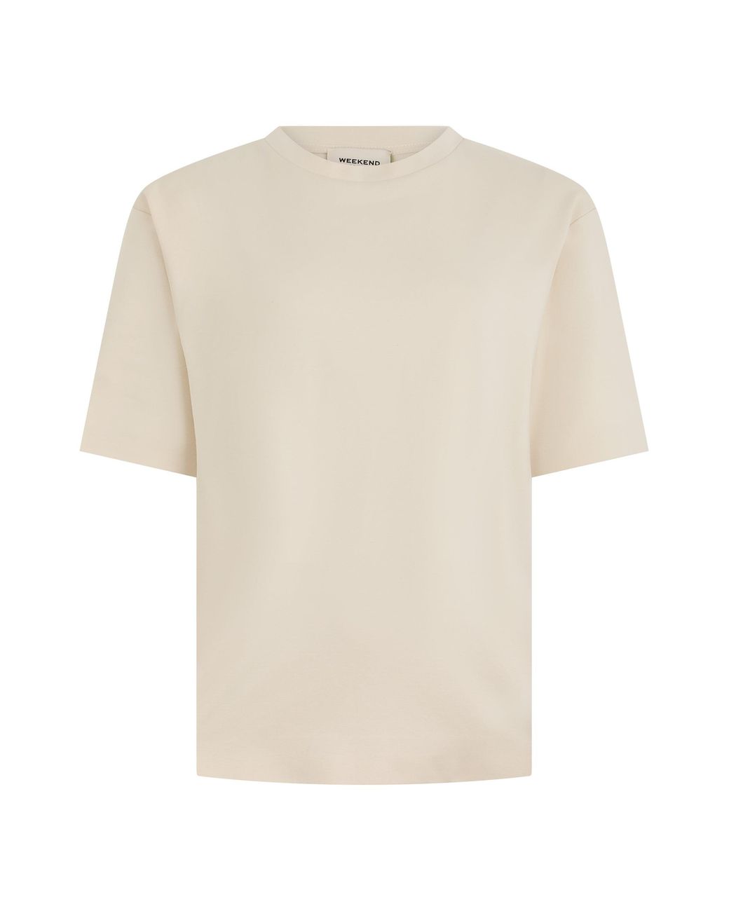 Weekend by Maxmara White Crew Neck T-Shirt