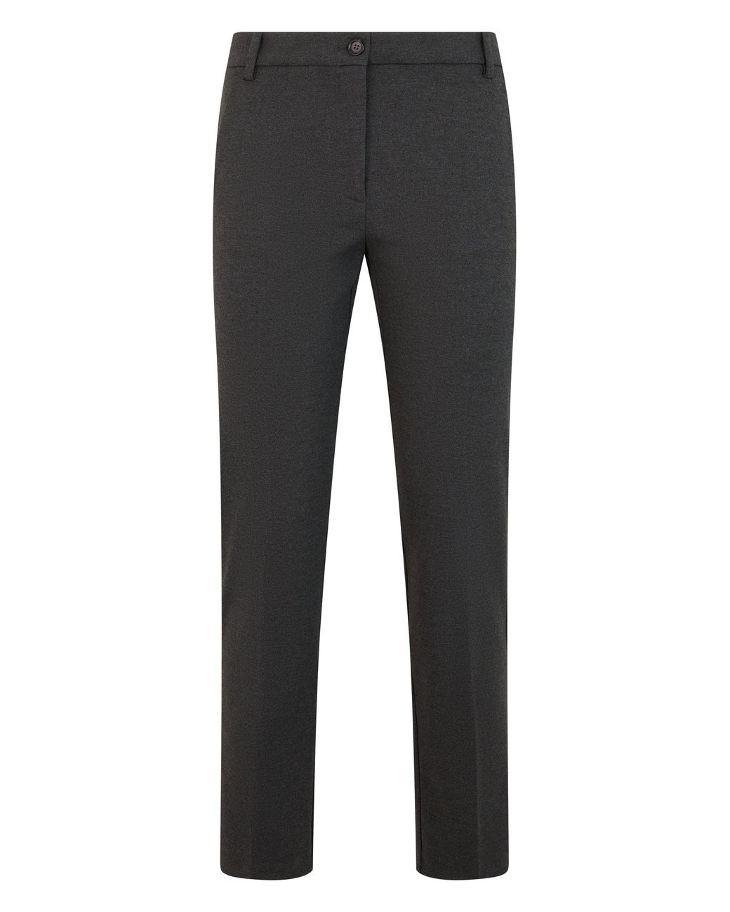 Pinko Gray Trousers Slim Fit Viscose Straight
