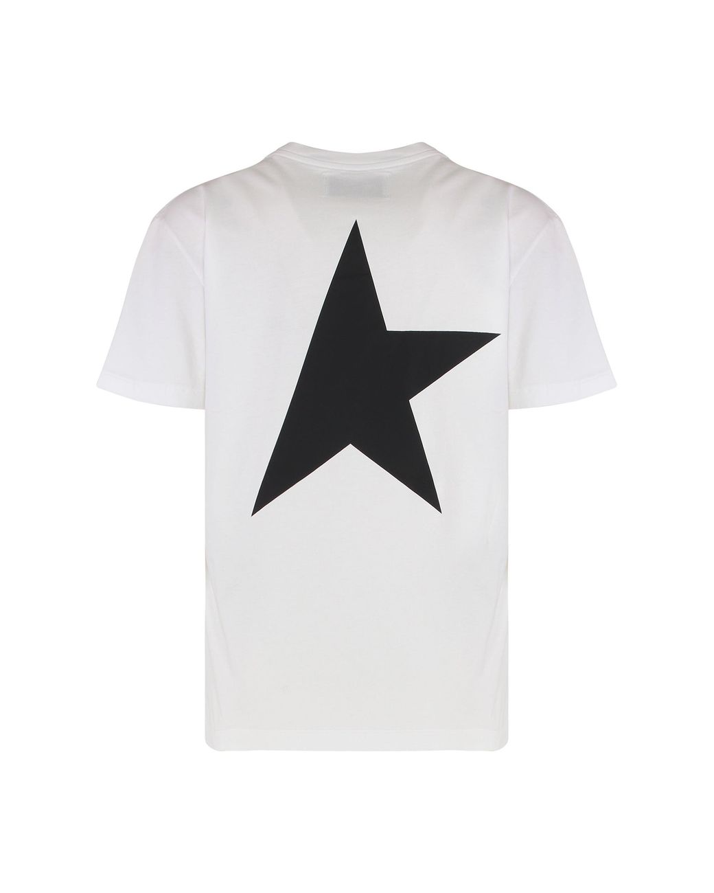 Golden Goose Deluxe Brand White Round Neck T-Shirt