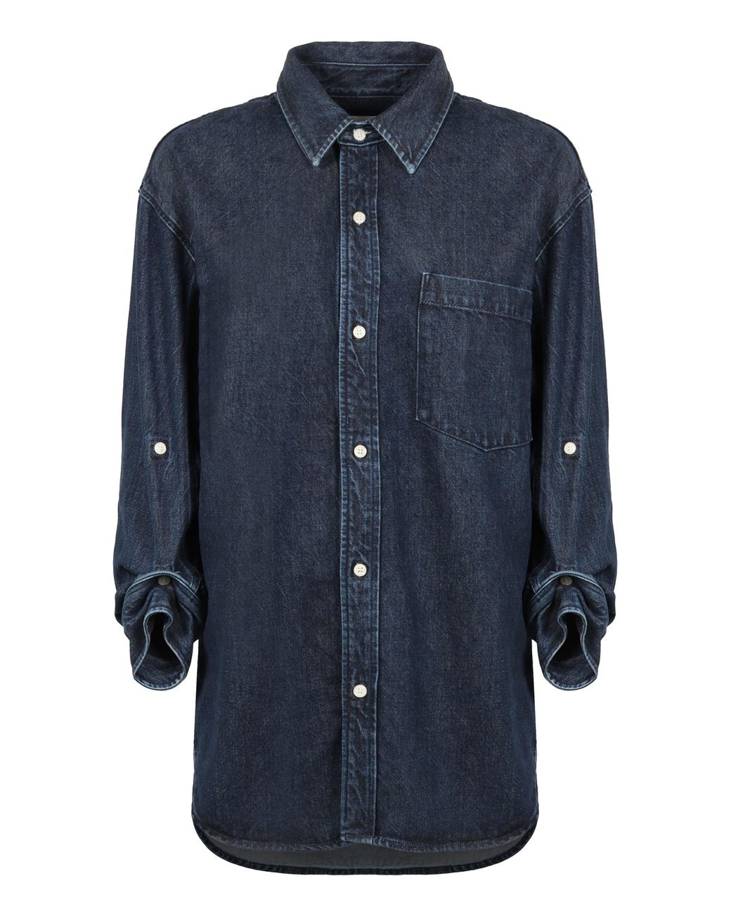 Citizens of Humanity Blue Kayla Shirt Cotton