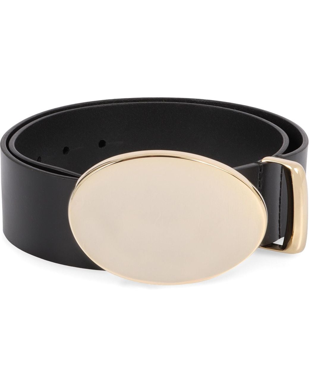 Isabel Marant Black Leonie Leather Belt