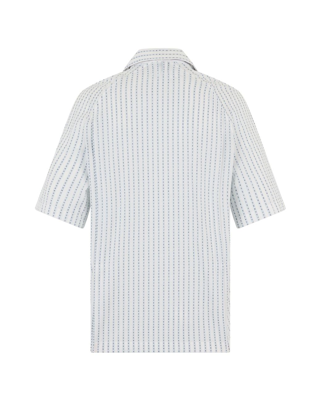 Jacquemus White Short Sleeve Shirt With Print for men