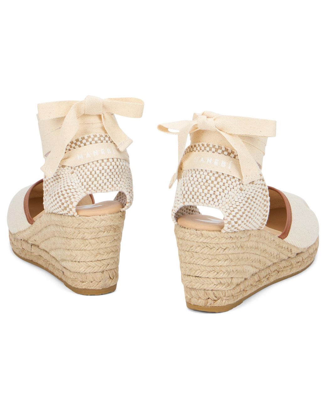 Manebí Natural Espadrilles With Wedge Yucatán