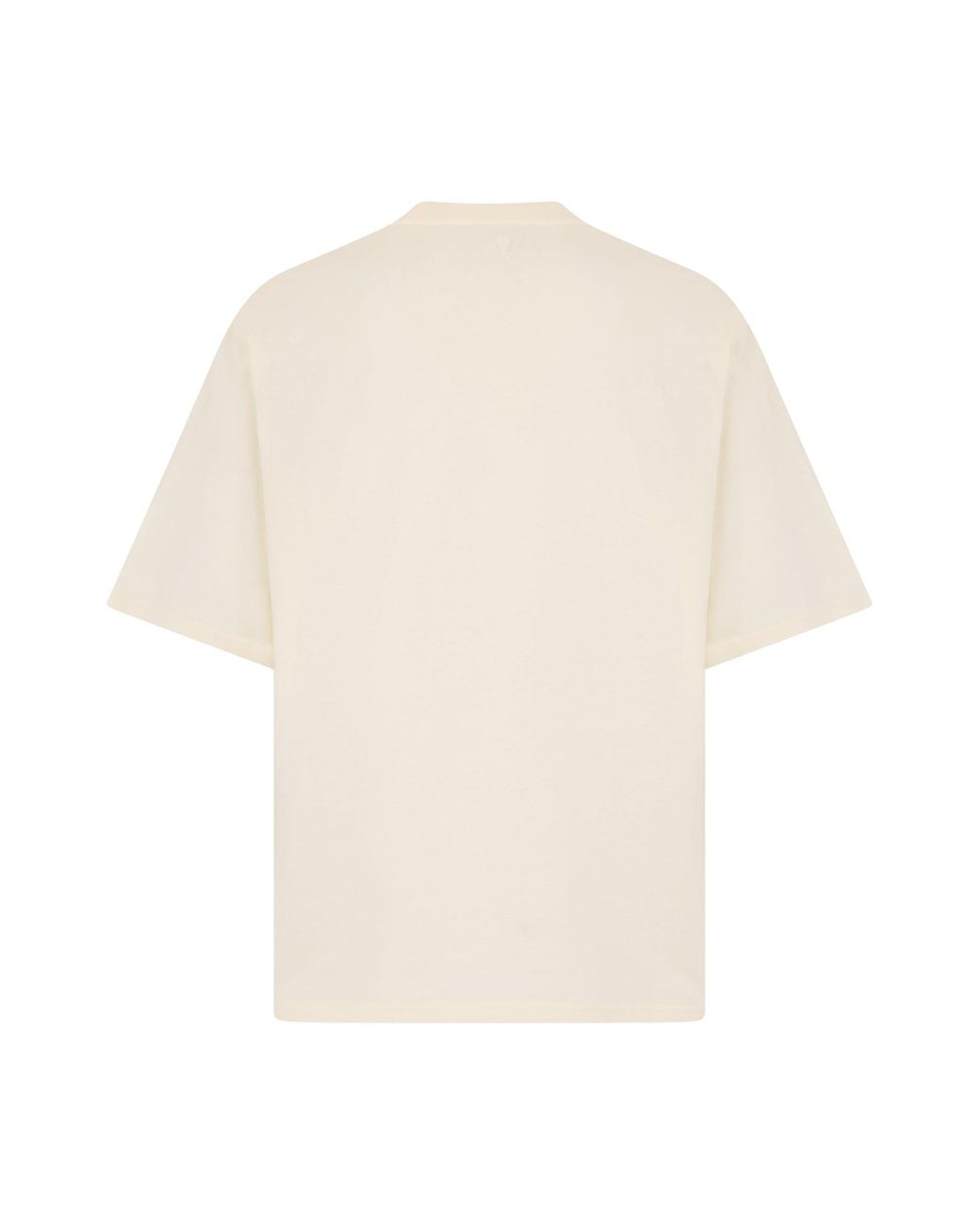 AMI Black Printed T-Shirt With Logo for men