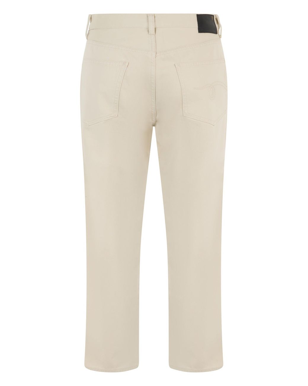R13 Natural Straight-Leg Jeans Cotton