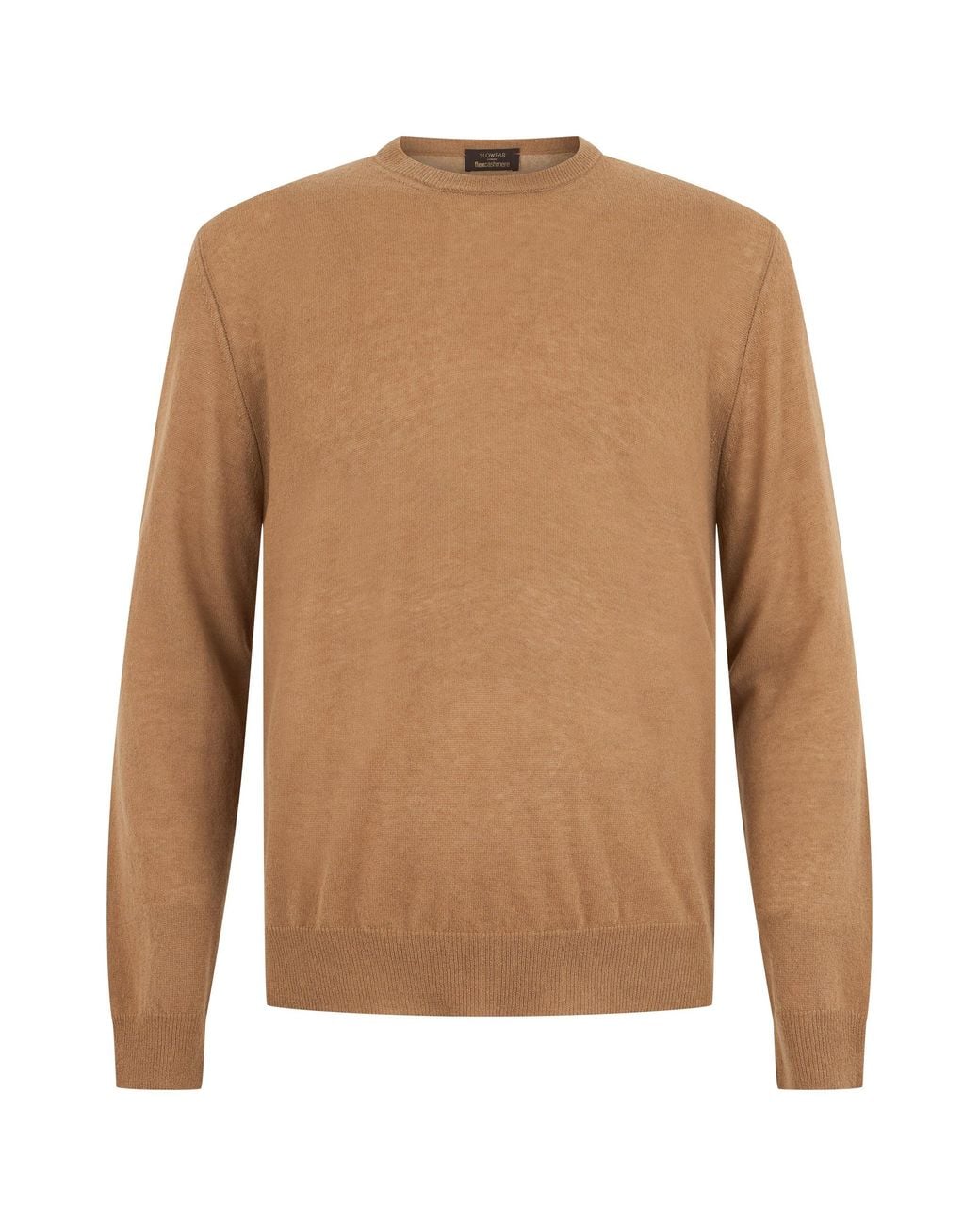 Slowear Brown Cashmere Sweater for men