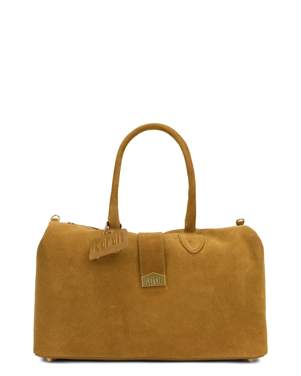 Schell Brown Suede Handbag
