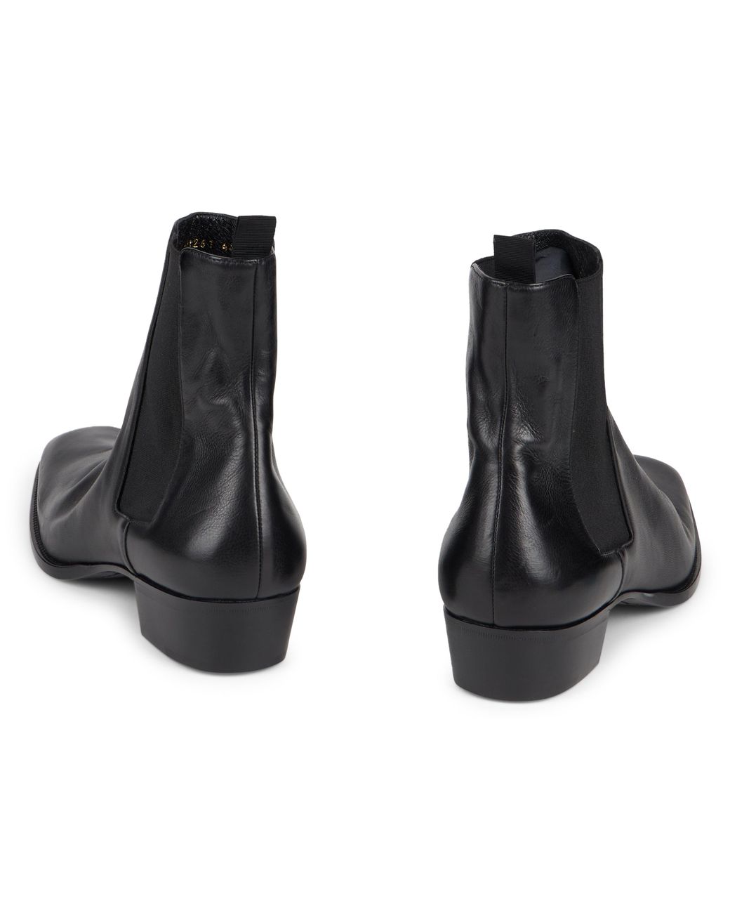 Saint Laurent Black Chelsea Boots for men