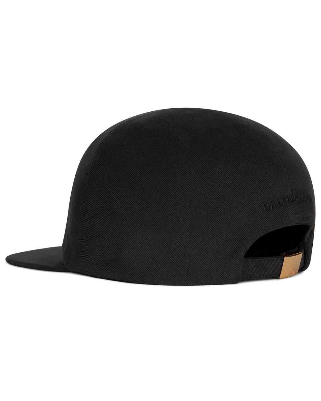 Balenciaga Black Cotton Cap With Visor