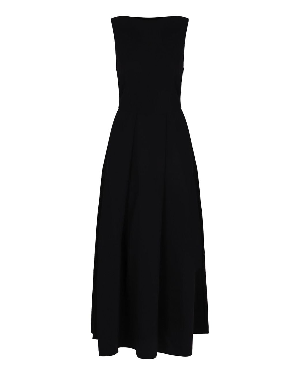 Emporio Armani Black Cady Dress