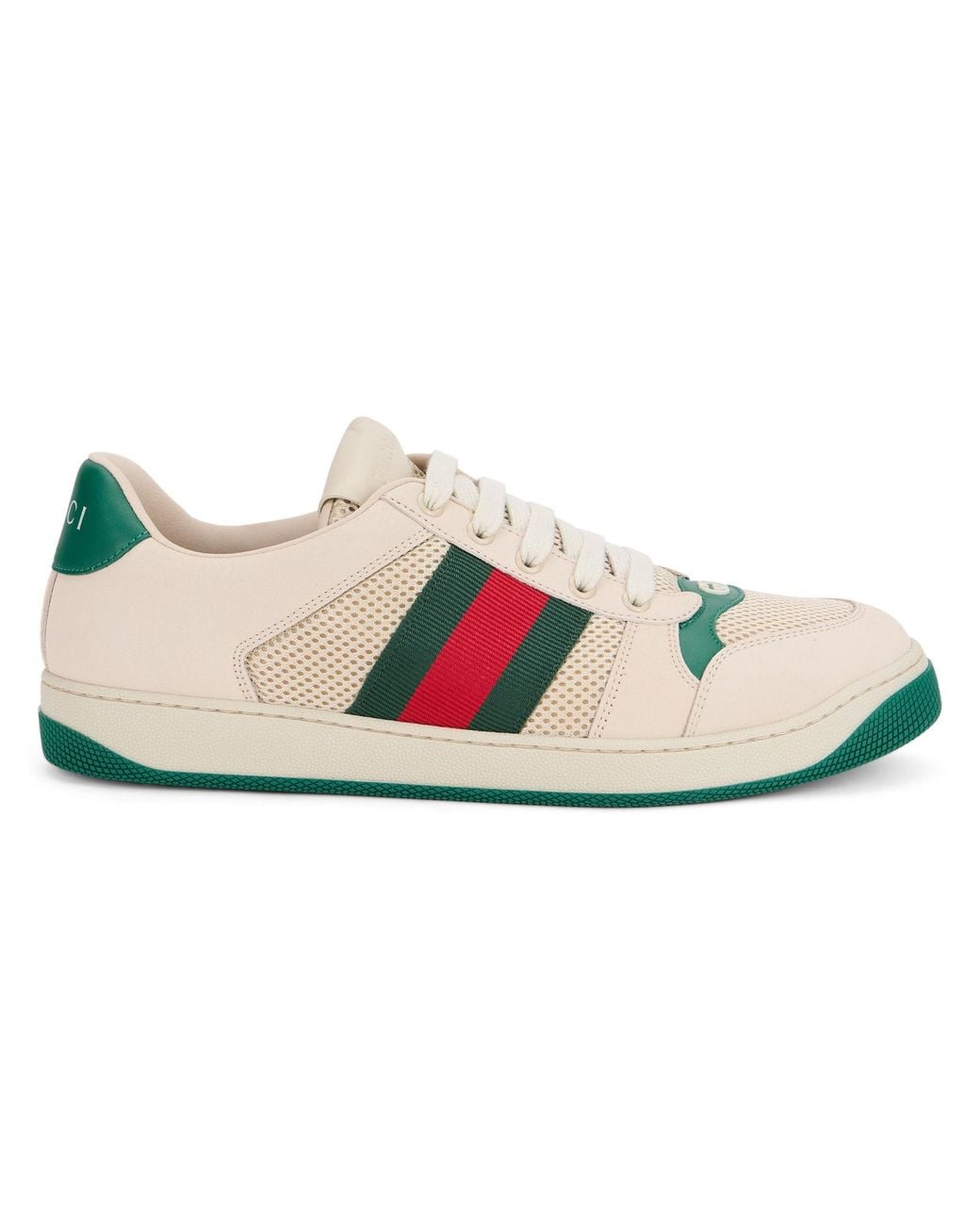 Gucci White Sneakers Screener for men