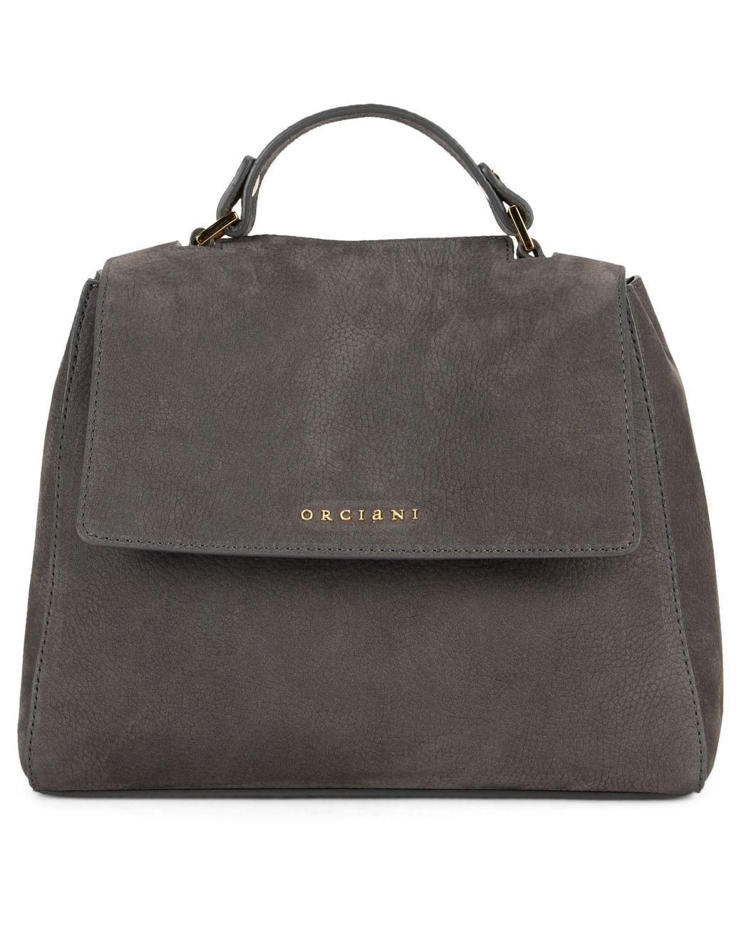 Orciani Black Handbag Sveva Nabucco Small