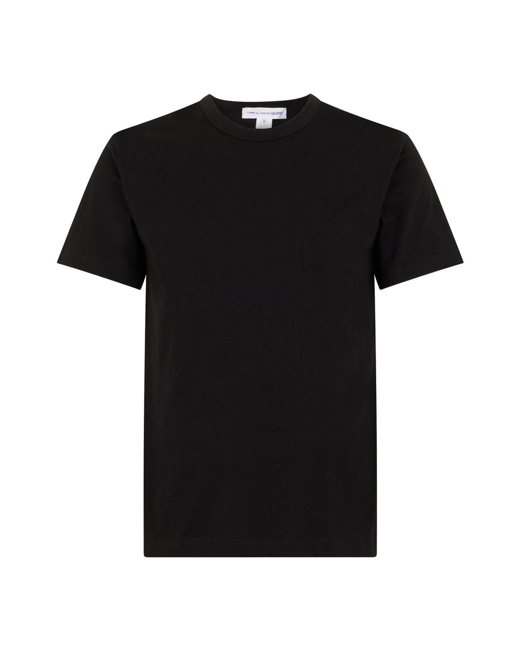 Comme des Garçons Black T-Shirt Cotton T-Shirts for men