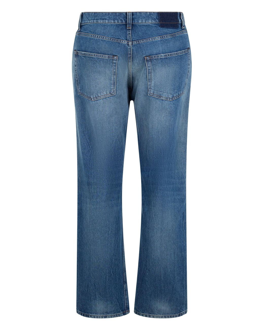 Maison Margiela Blue Denim Pants Light Cotton Regular & Straight-Leg Jeans for men