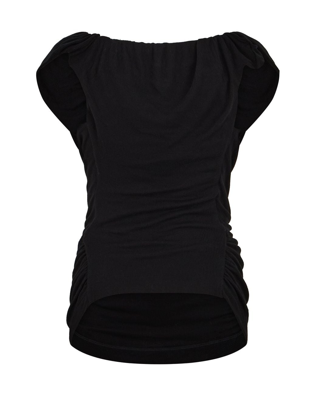 Vivienne Westwood Black Inspired Top With Curled Details