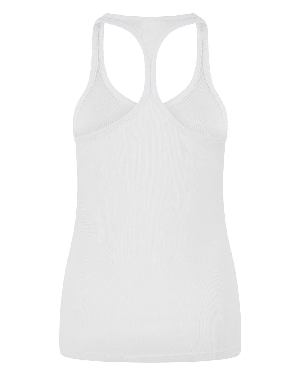 Tom Ford White Ribbed Tank Top