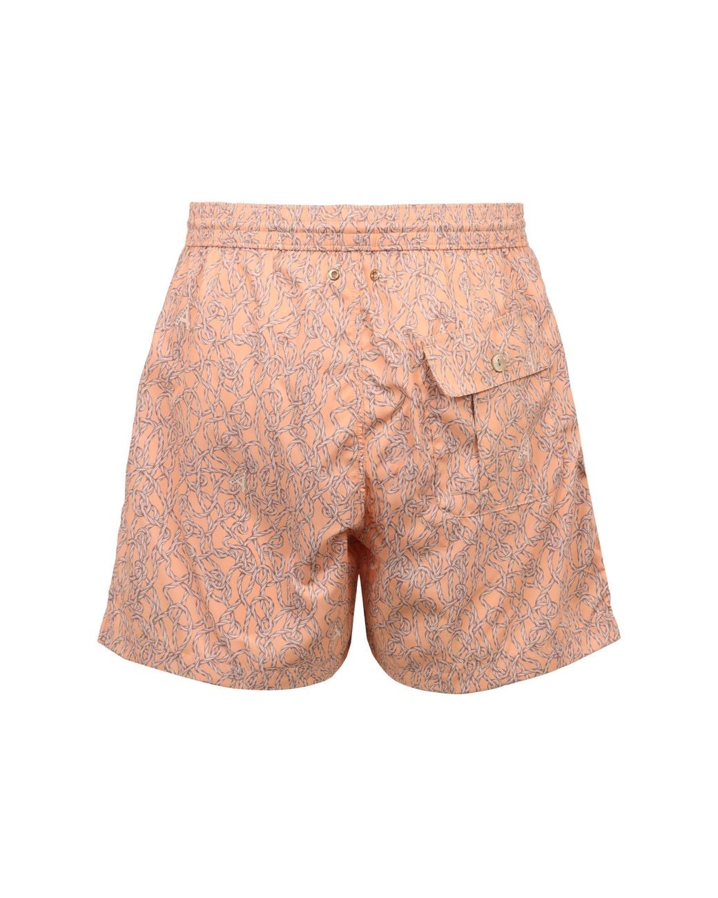 Agnona Pink Nylon Swim Shorts for men