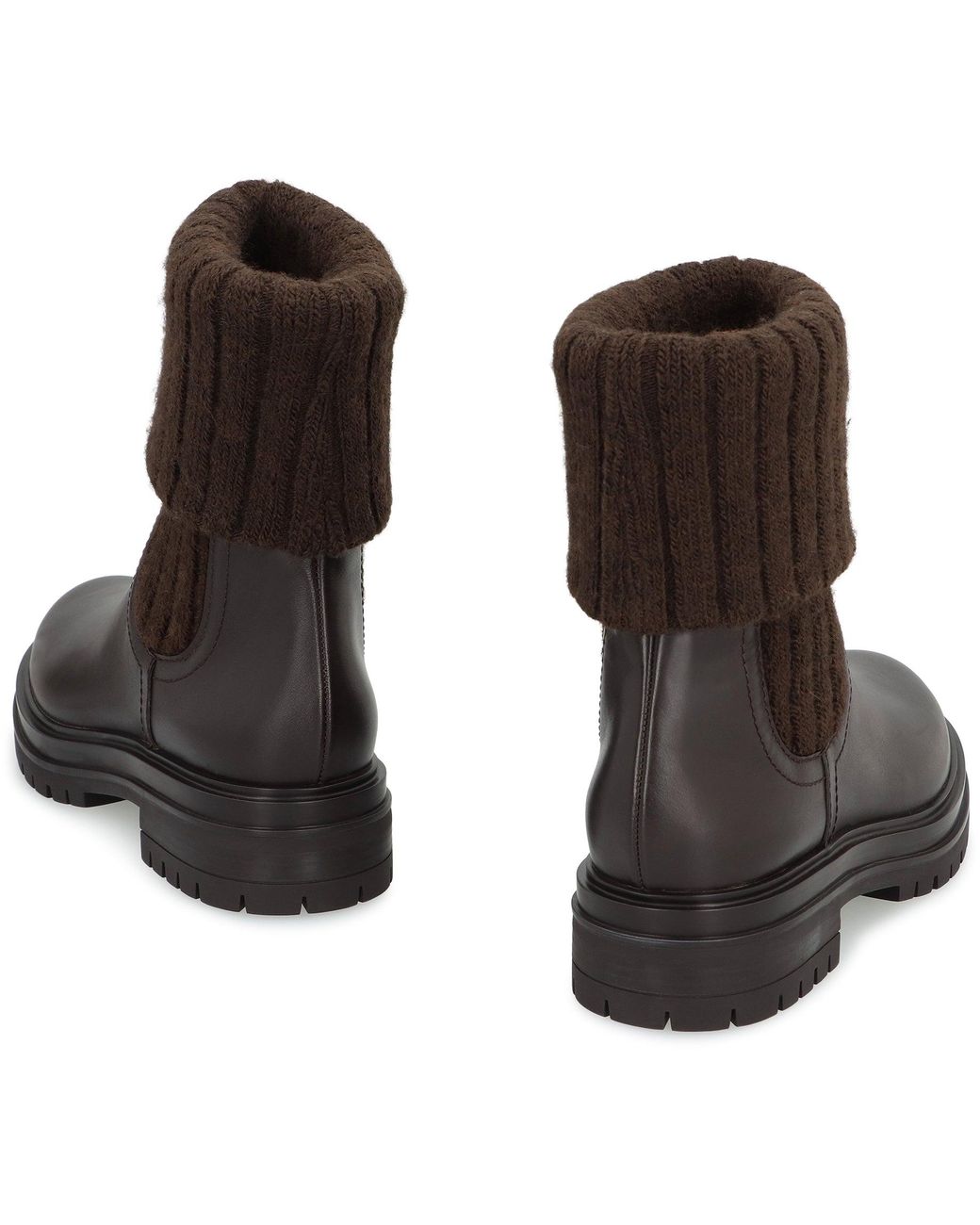 Gianvito Rossi Brown Super Vintage